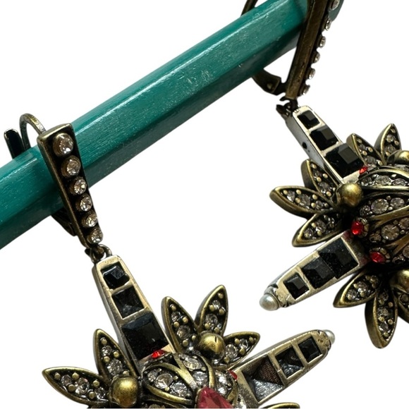 Alexander McQueen Earrings  Gold and Silver - Picture 6 of 8